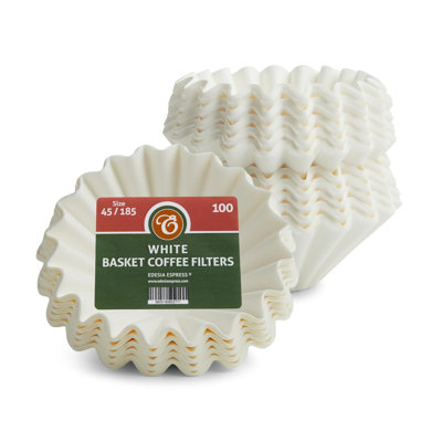 300 Size 45/155 White Basket Coffee Filters
