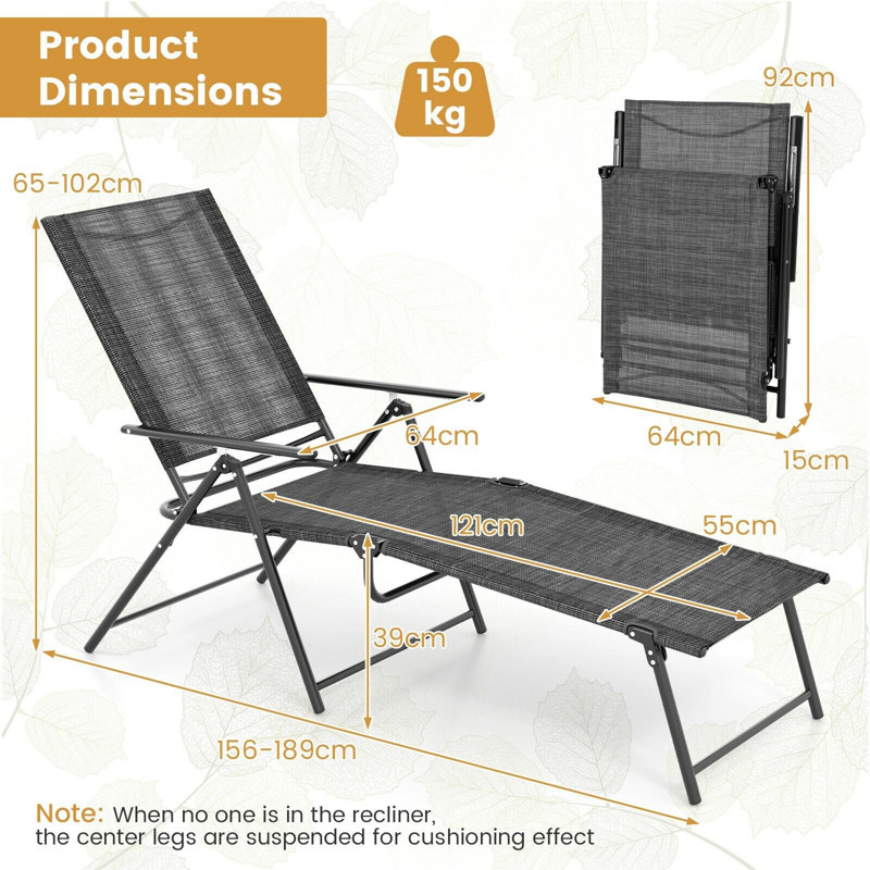 189cm Long Single Chaise