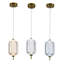 Luminaire suspendu en laiton 1 lumière DEL
