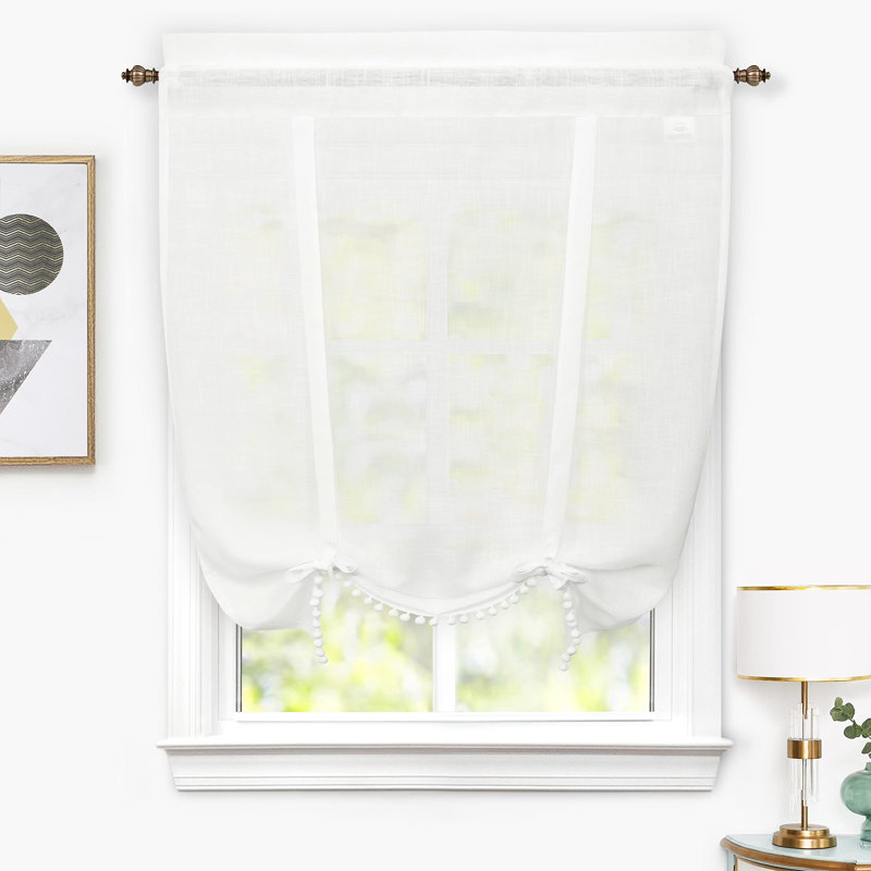 Rideau semi-transparent, L 42 po x L 63 po