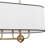 Mihaica 8-Light Dimmable Oval Linear Chandelier