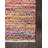 Drakeford Chevron Handmade Flatweave Cotton Red/Yellow/White Area Rug-613328759