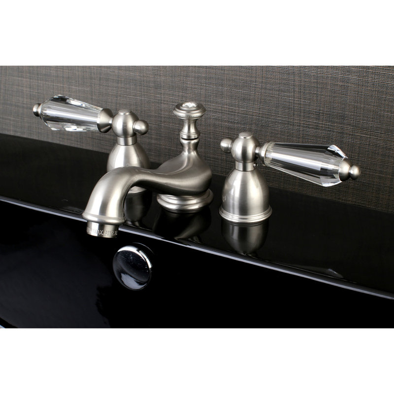 Robinet de salle de bain Kingston, Nickel brossé