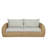 Sydney Outdoor Patio Sofa - Bliss Linen-124239720