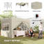 Outsunny 3 x 3(m) Pop Up Gazebo with Sides, Carry Bag, UPF50+-107770049