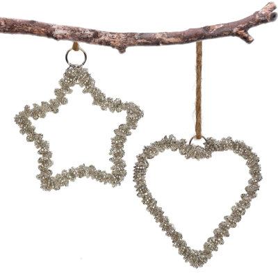 4'' Handmade Holiday Shaped Ornament