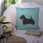 Coussin décoratif intérieur/extérieur carré terrier écossais-22325754-22325758