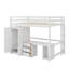 Lit mezzanine avec garde-robe, bureau et tiroirs de rangement-718657196-718657199