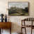 Walnut Floater Framed Canvas is out of stock
