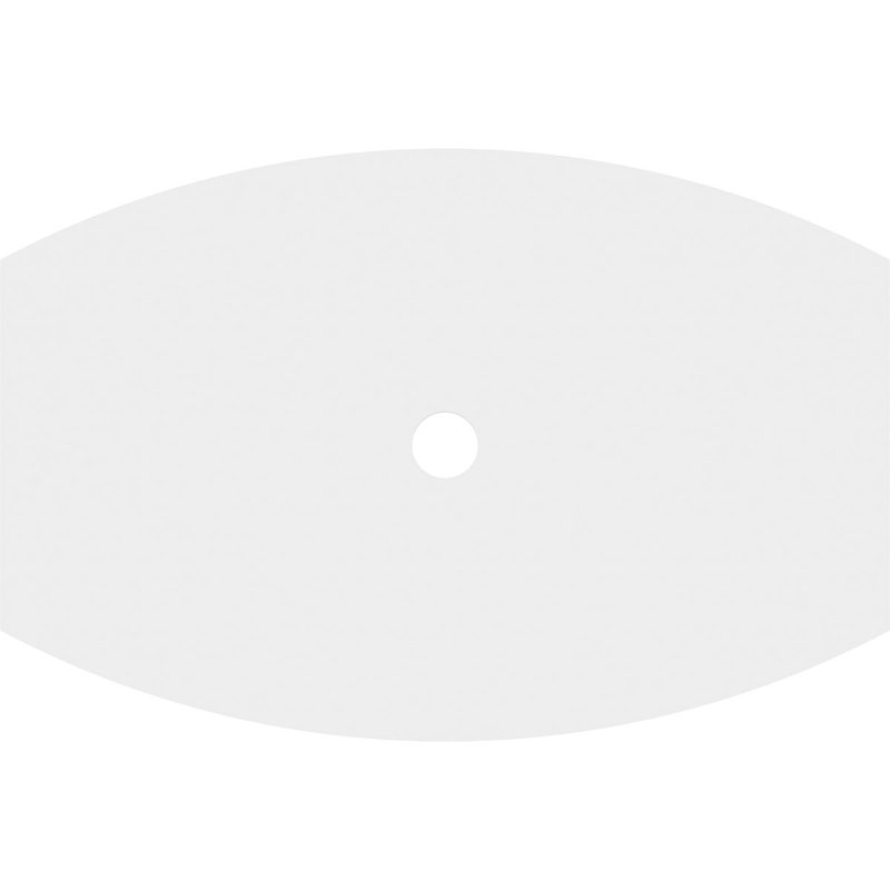Kailey Architectural Grade PVC Contemporary Ceiling Medallion 3" Inside Diameter, 26.625" H x 40" W x 1" D