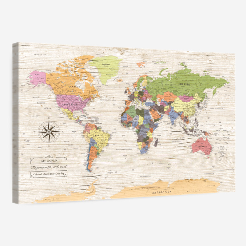 My World, punaise Alvertia I, H 24 po x l 36 po