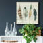 Shiplap Feathers I - Impression sur toile tendue-1290359245