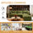 Upholstered Sofa, Cloud Sofa Modular Sectional Sofa Filled With Soft Down For Living Room Bedroom-1458947012