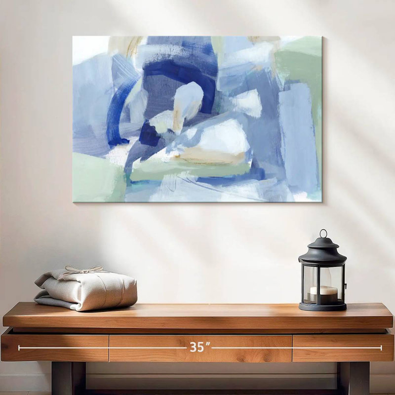 Blue Formation I, 16" H x 24" W