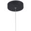 Luminaire suspendu DEL Vega - finition noire-714531855