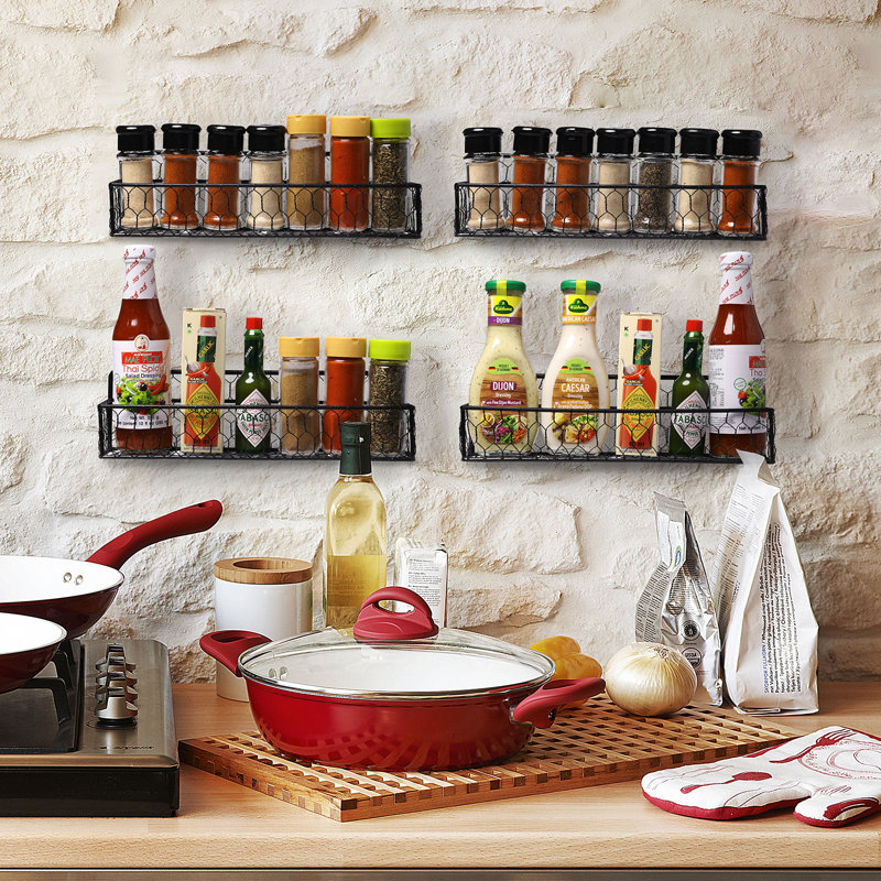 Wall Spice Rack 