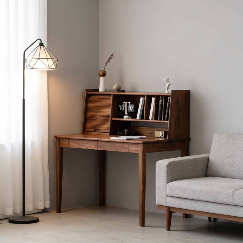 Bureau de rangement de style japonais