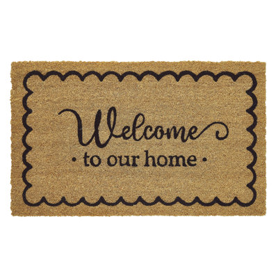  Paillasson Home Welcome to Our Home, 18 po x 30 po