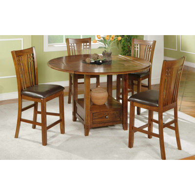 Schueller Round Solid Wood Base Dining Table