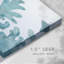 Toile tendue avec galerie Blue Macro Coral II-1545890226