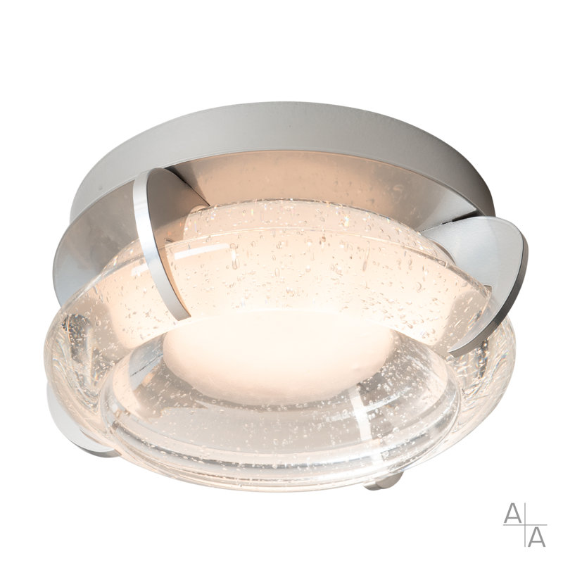 Lustra Flush Mount, Sterling