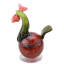 French Art Glass Hen