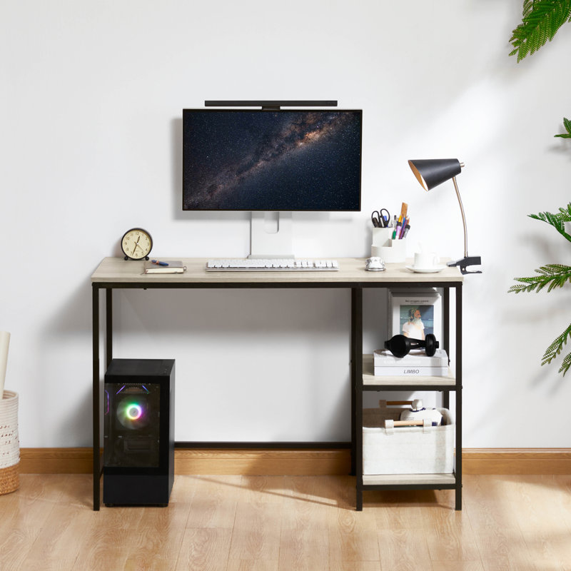 Sylvie Computer Desk, Grey