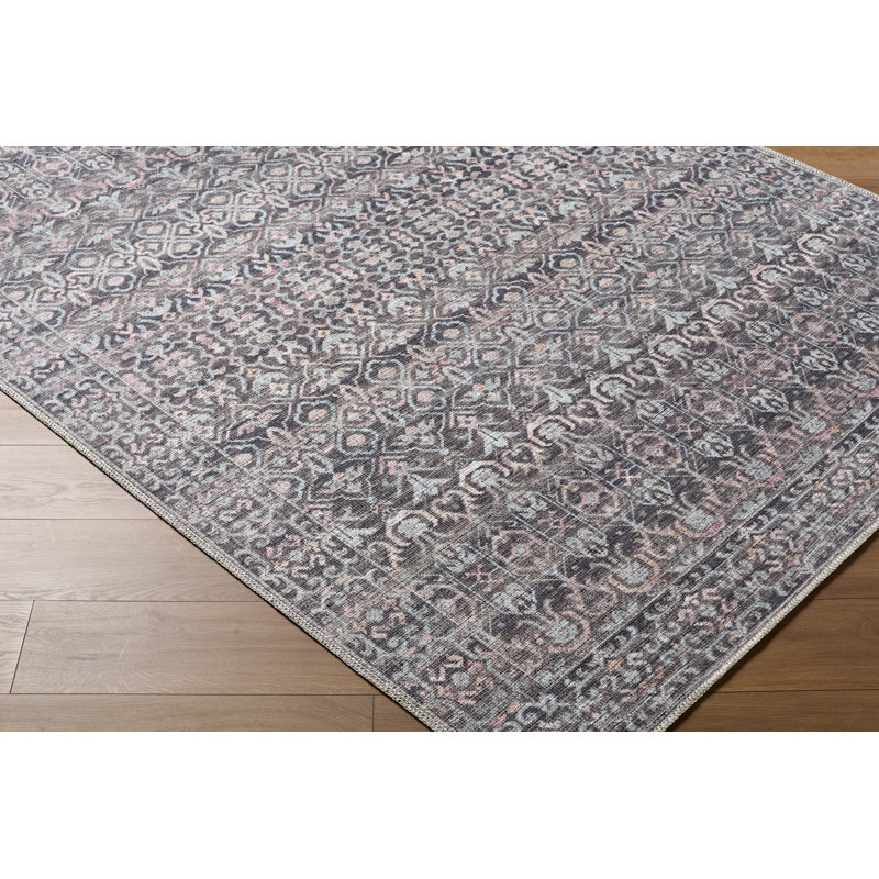 Tapis tissé à la machine Beckabl Owens X Livabliss Zafira, Tapis de couloir 2 pi 7 po x 7 pi 10 po