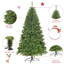 Arbre de Noël vert pin artificiel cachemire-268154319