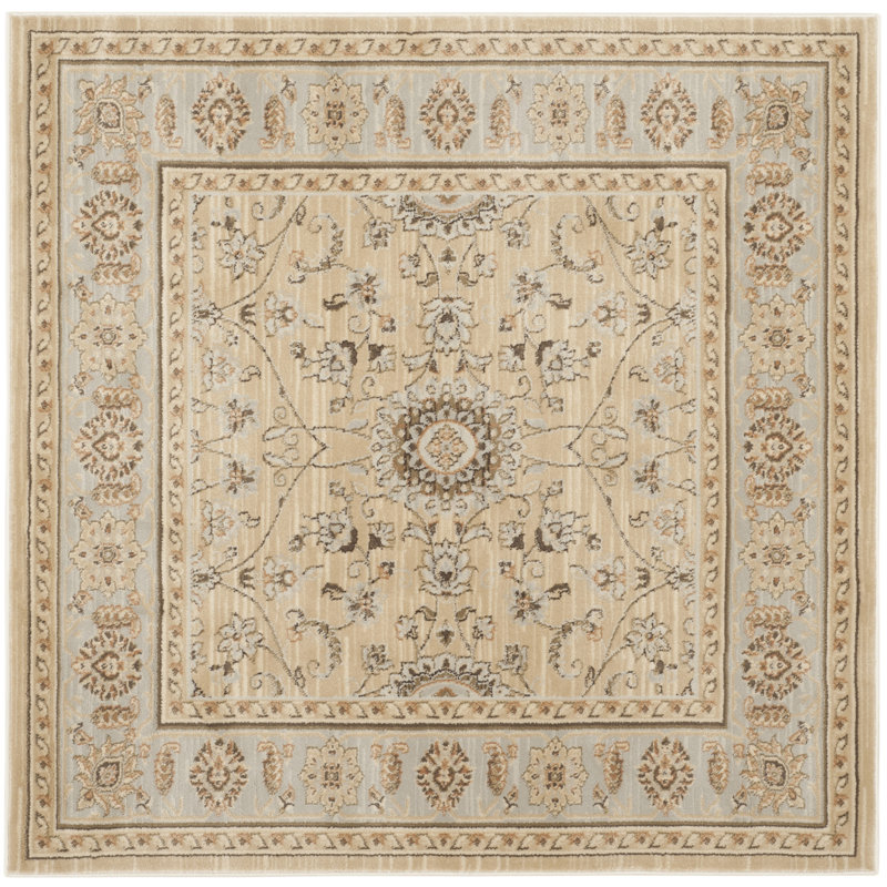 Lavelle Performance Oriental Rug, Square 5'