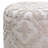 Modern Fabric Round Storage Ottoman