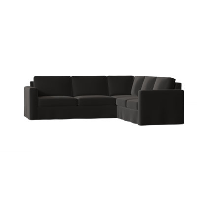 Canapé modulaire de coin large 108 po Bewley
