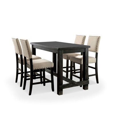 Adler 4 - Person Trestle Dining Set