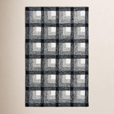 Robbie Hand-Woven Geometric Wool Rug
