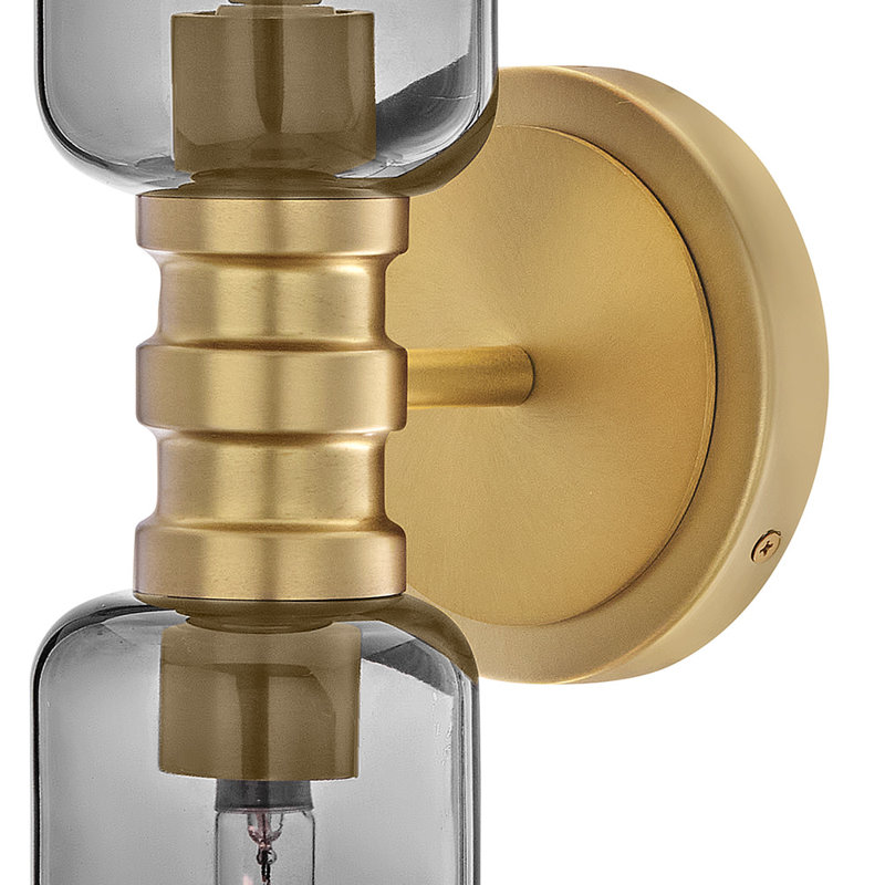 2-Light Bath Vanity Wall Sconce, Bronze