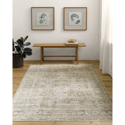 Tapis taupe / brun Becki Owens x Livabliss Margaret