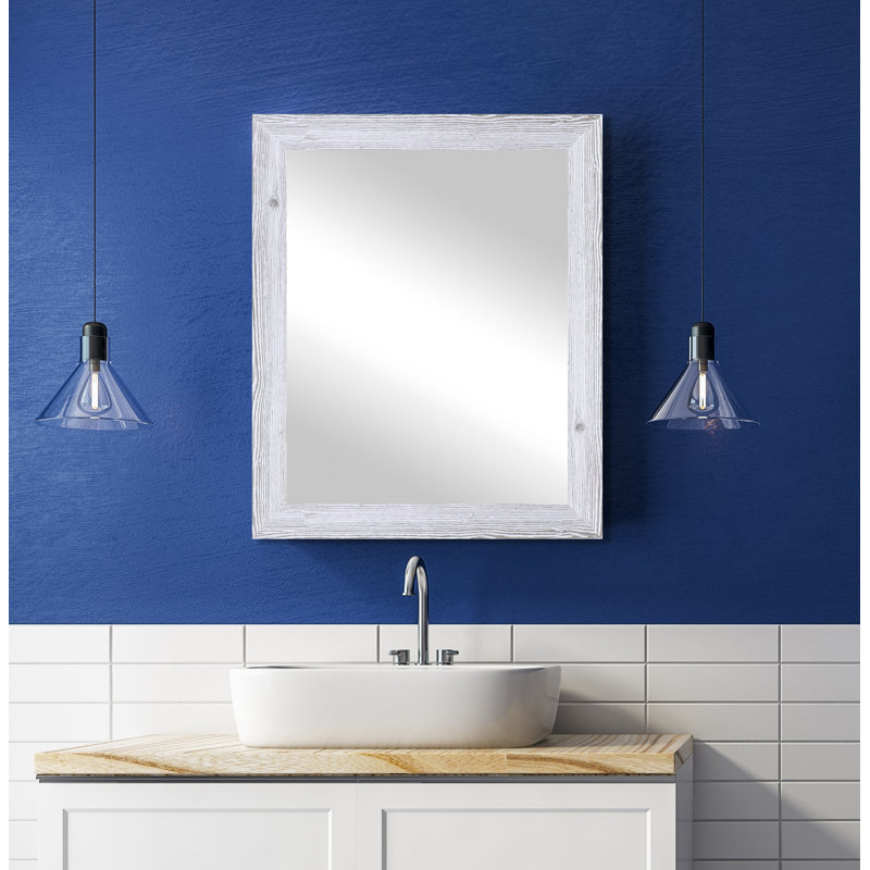 Miroir de salle de bain Chappa, 40 po x 33 po
