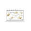 Butterfly Ginkgo Menorah