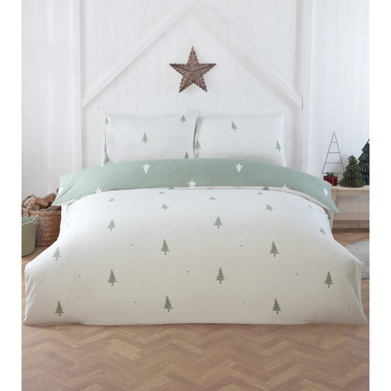 Polyester Floral Duvet Cover Set with Pillowcases Included, Single Duvet Cover + 1 Standard Pillowcase