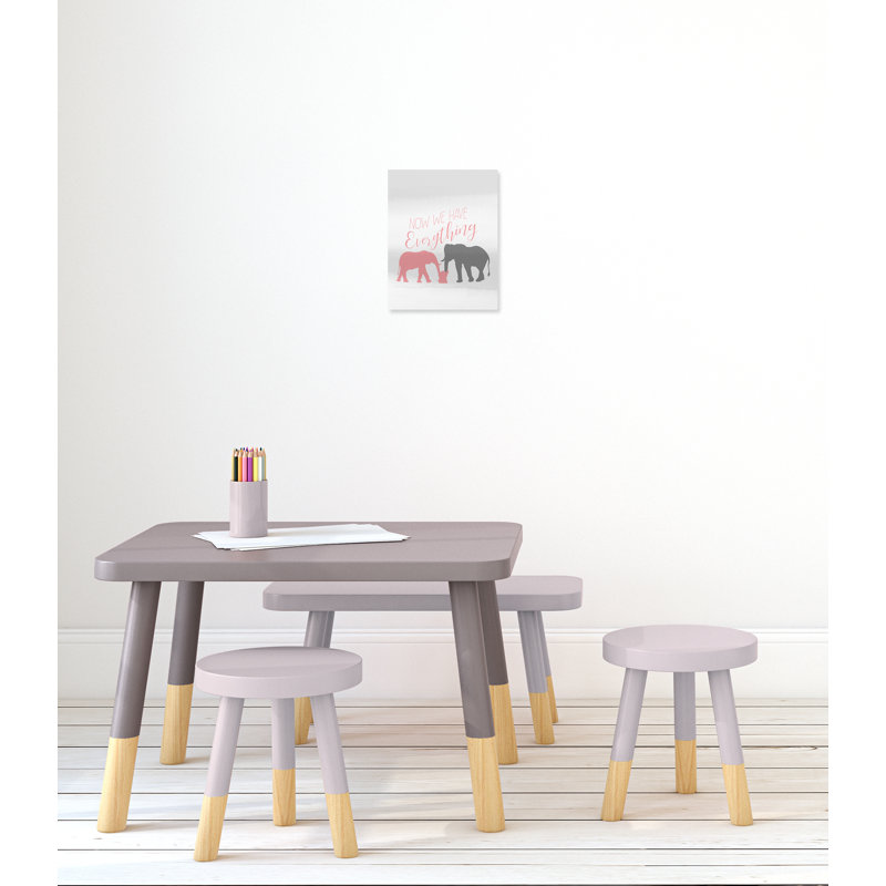 Alors, vous 3, art sur toile, H 14 po x l 11 po x P 1,5 po