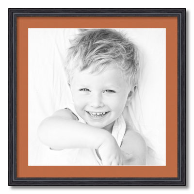 White Matte Picture Frame with Mat