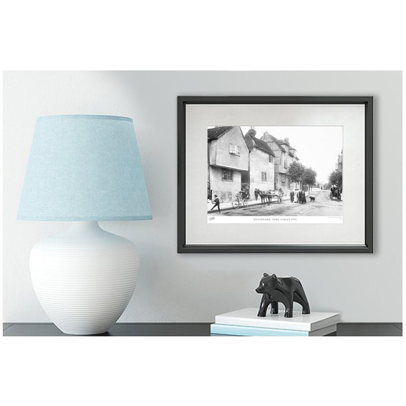 Guildford, Park Street 1911 by Francis Frith - Single Picture Frame Print, 40cm H x 50cm W x 2.3cm D