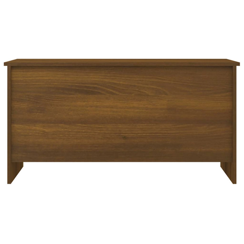 Hydia Lift Top Extendable Sled Coffee Table with Storage, 52.5cm H x 102cm L x 55.5cm W, Brown