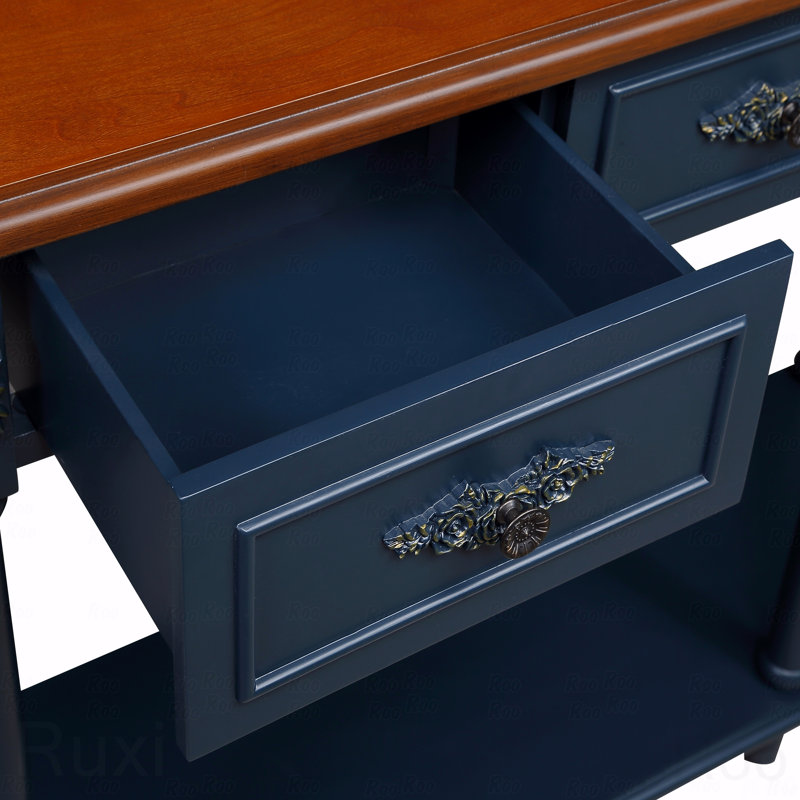 Console 52 po Retro, Bleu