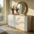 Modern Minimalist Double Dresser with Drawer White-1413227285-1415329514