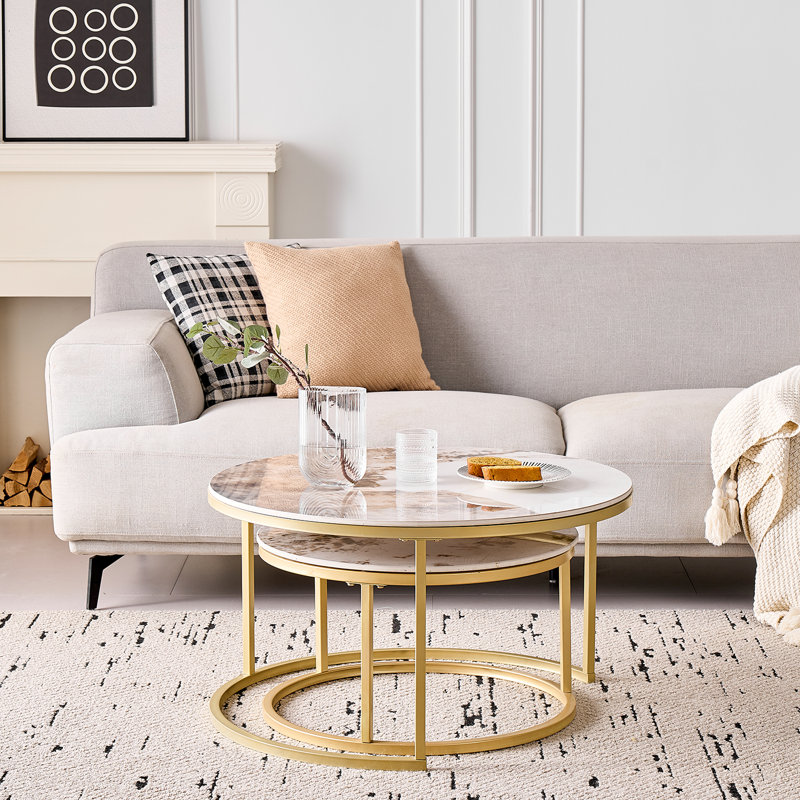 Coffee Table, Gold