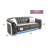 Micheal 94'' Velvet Sofa-89432668-125818218