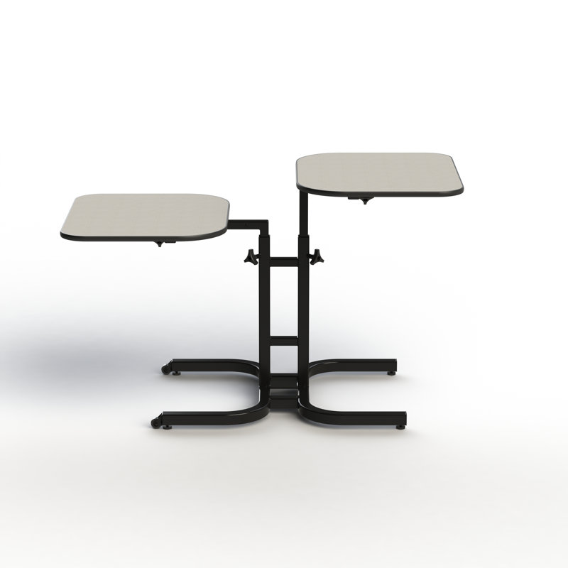 Extendable Metal Base Dining Table