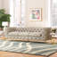 Soule - Causeuse transitionnelle en velours-457452750-529068195