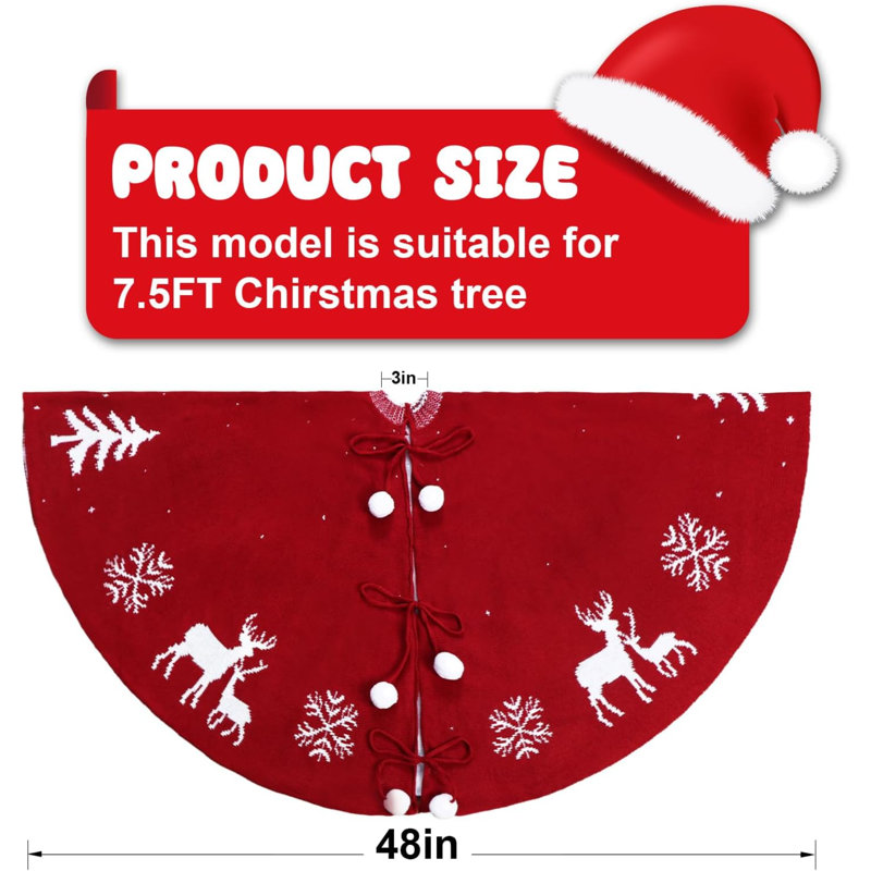 Polyester Fill Tree Skirt